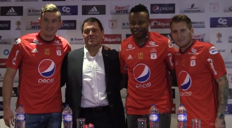 América de Cali presentó oficialmente a sus nuevas incorporaciones