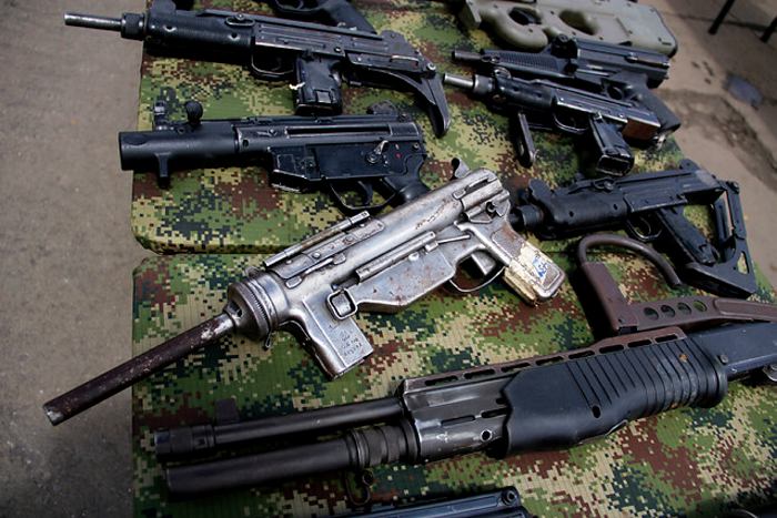 La Misión recibe el conjunto de las armas individuales de las FARC-EP