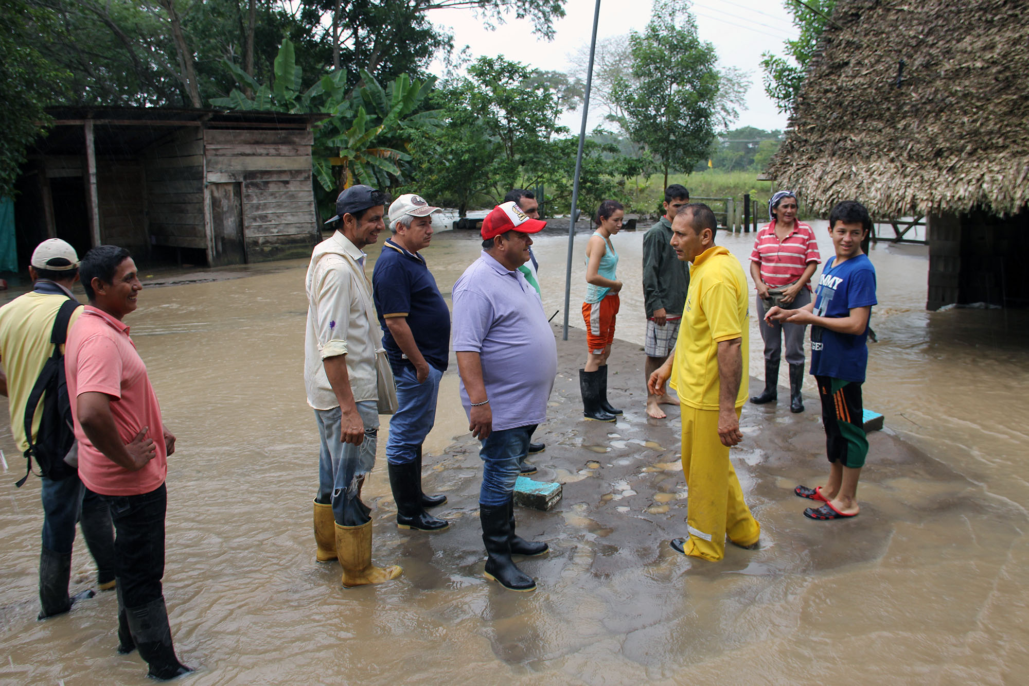 Atención inmediata por emergencia invernal en Todos Los Santos