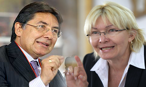 Fiscal Colombiano e Iberoamericanos rodean a fiscal venezolana