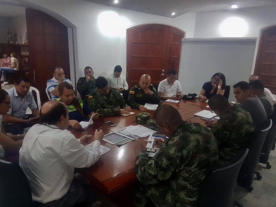 Fuerza Pública aumenta su presencia en cascos urbanos del departamento