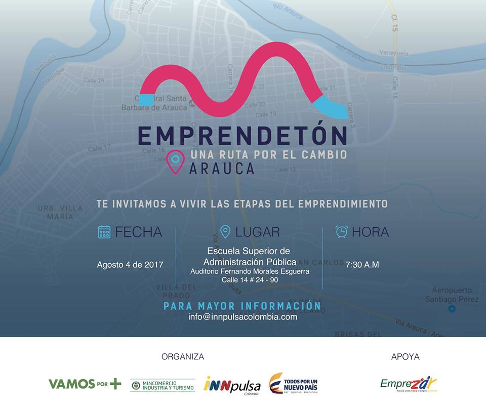 INNpulsa Colombia y Mincit trae a Arauca el «Emprendetón»