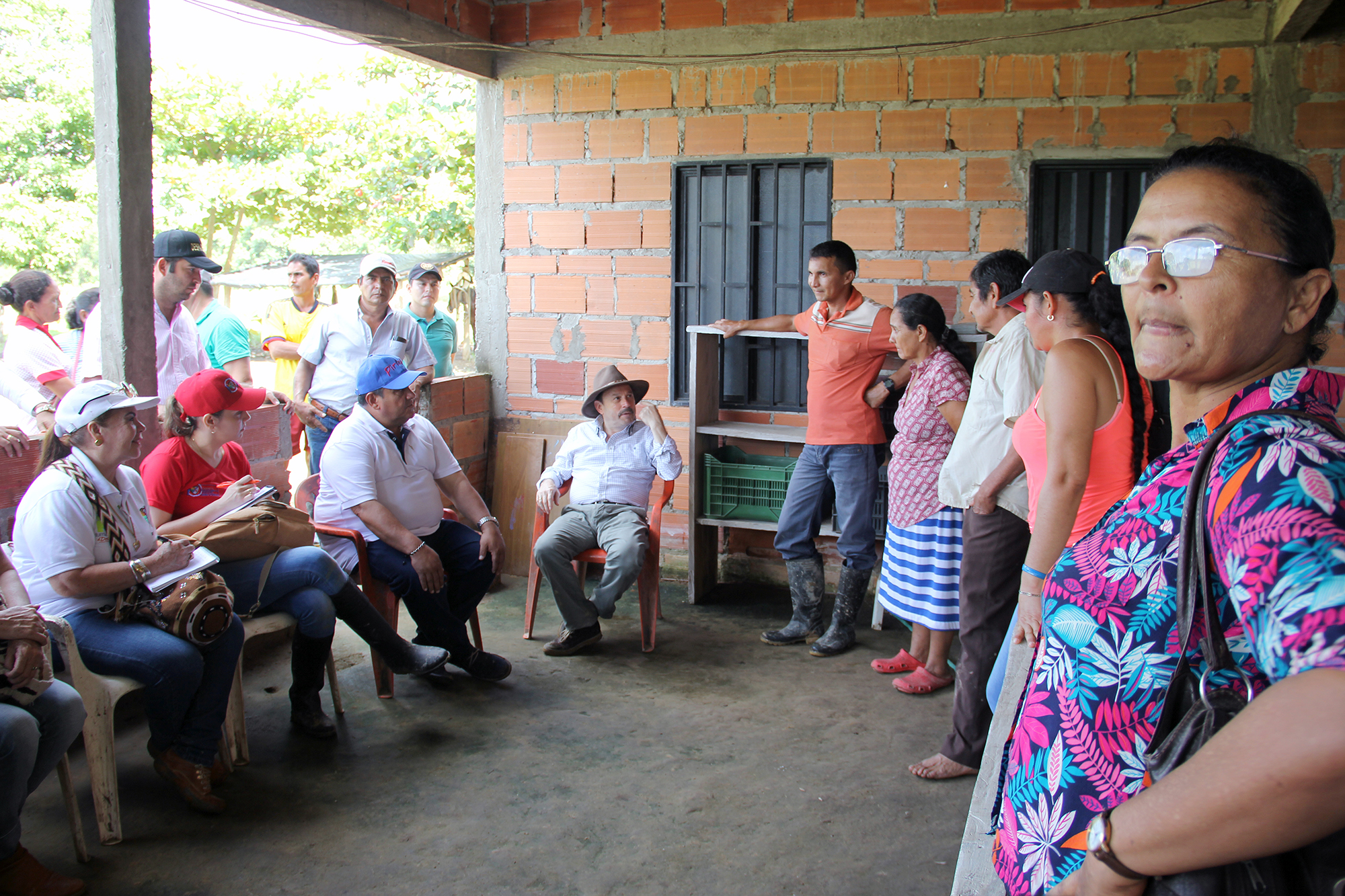 Alcalde y Gobernador de Arauca visitaron veredas de Todos Los Santos