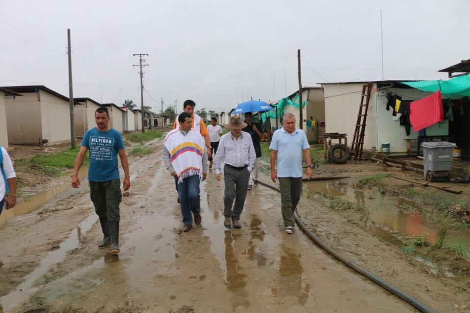 Gobernador de Arauca inspeccionó trabajos en ZVTN «Martín Villa»