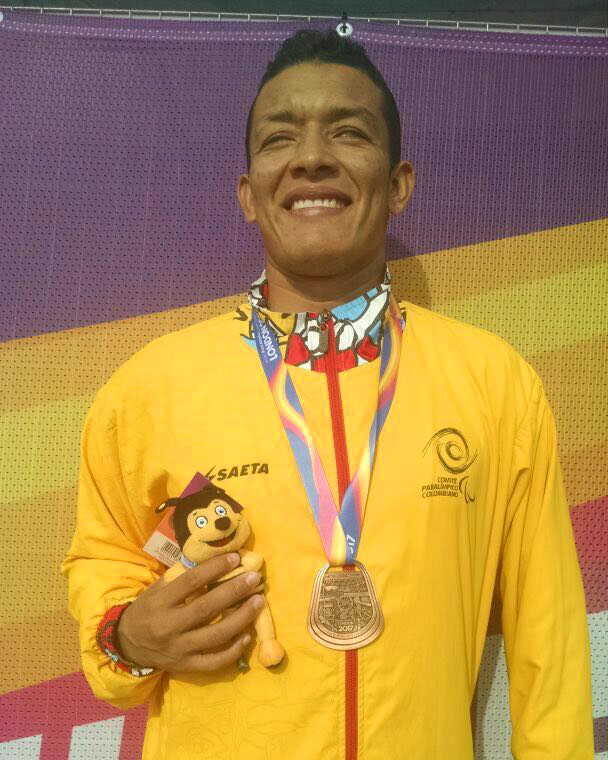 Medalla de bronce para Jose Alexis Belsario en el Mundial de Para Atletismo.