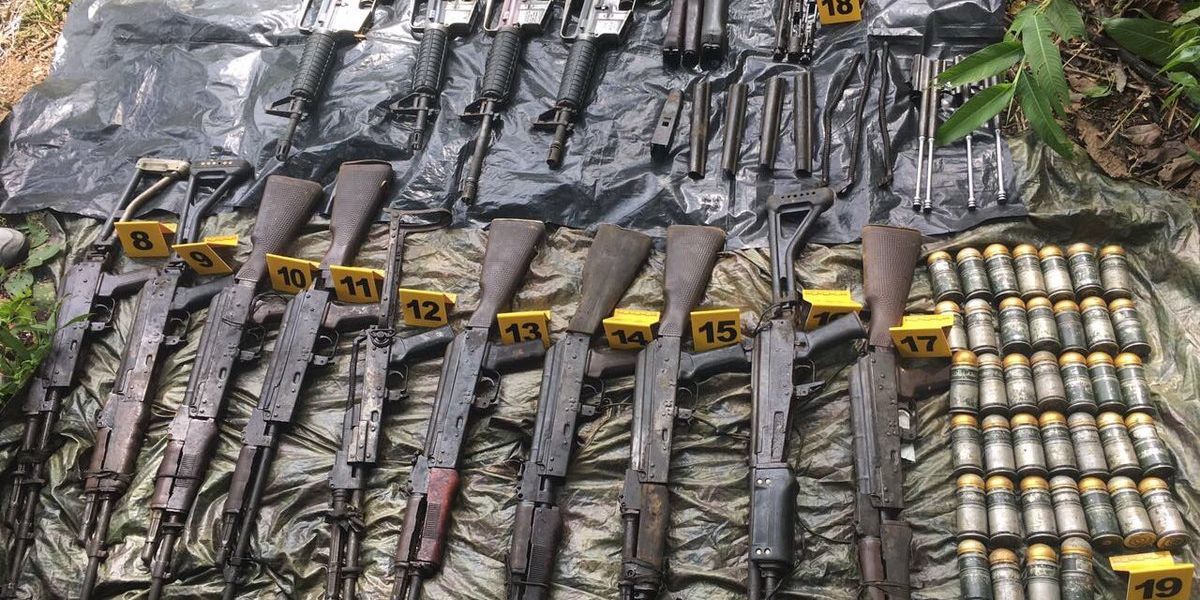 ONU ha extraído 304 caletas de las Farc