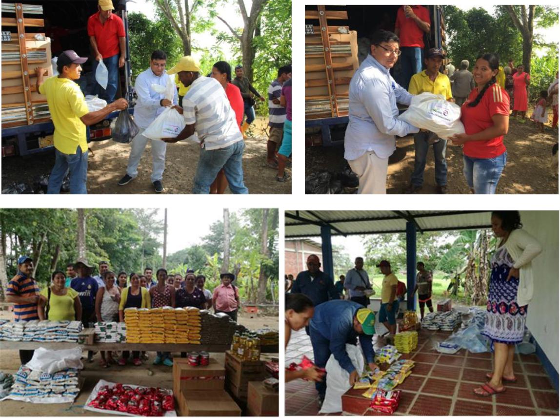 OXY se solidariza con los damnificados del invierno en Arauca
