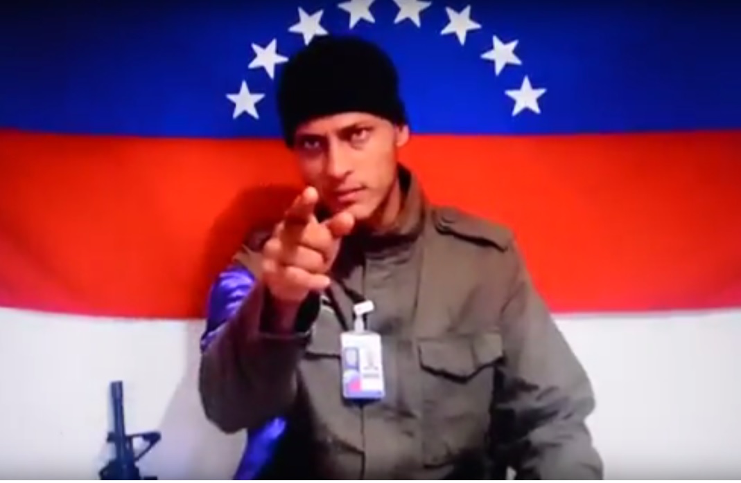 Reaparece el piloto de helicóptero que atacó corte suprema en Venezuela