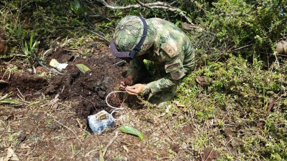 Ejército frustró posible atentado en la vía a Puerto Jordán