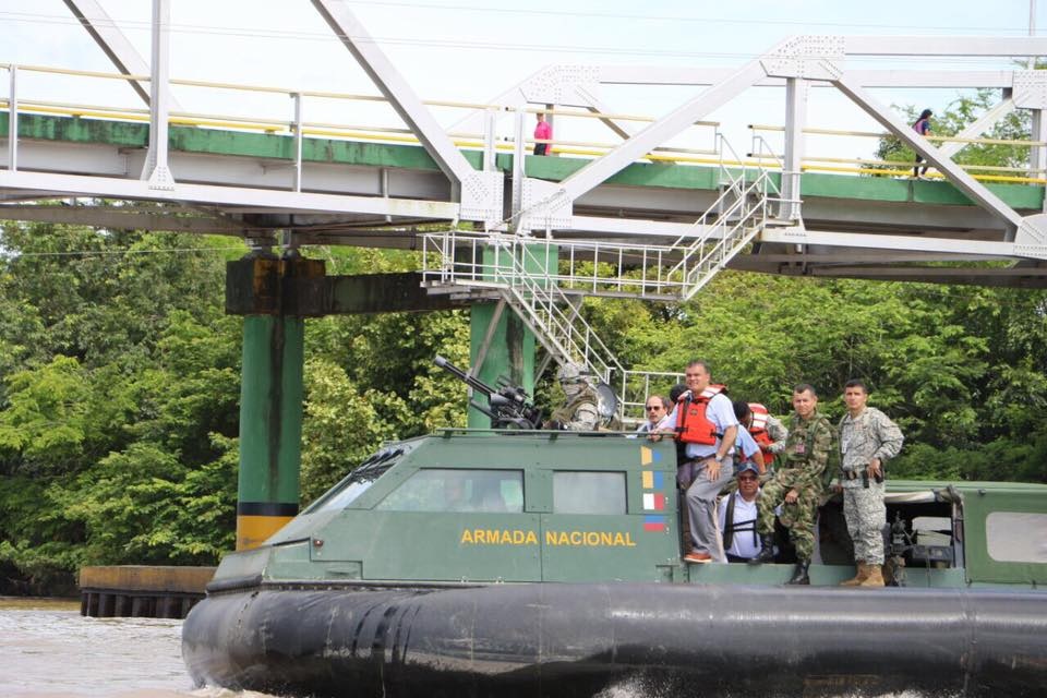 Embajador de Colombia en Venezuela visitaron Arauca para reforzar el trabajo en frontera