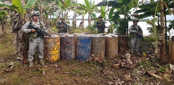 Incautados 3.850 galones de combustible de contrabando en Arauca