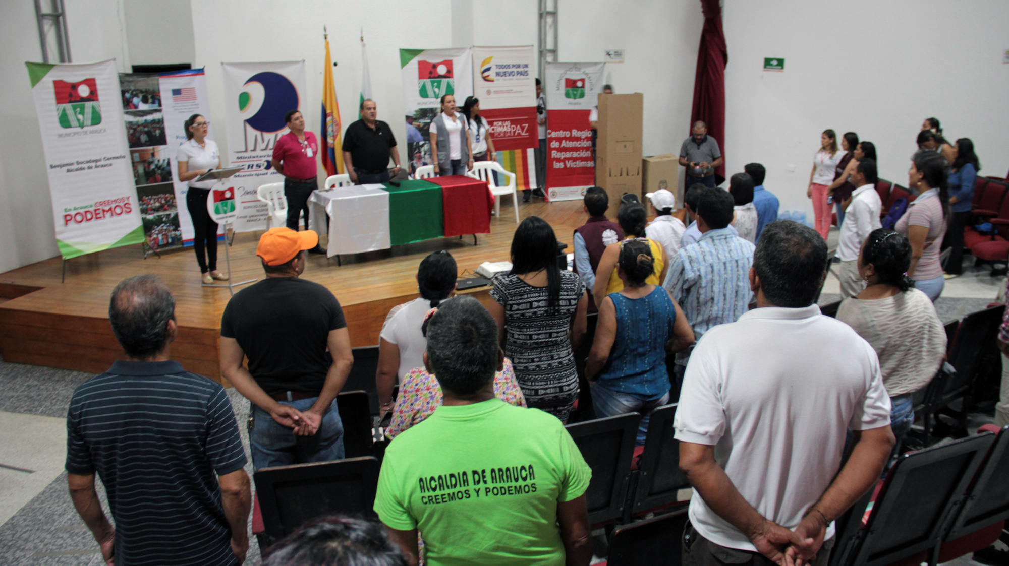 Fue conformada la mesa de participación de víctimas de Arauca