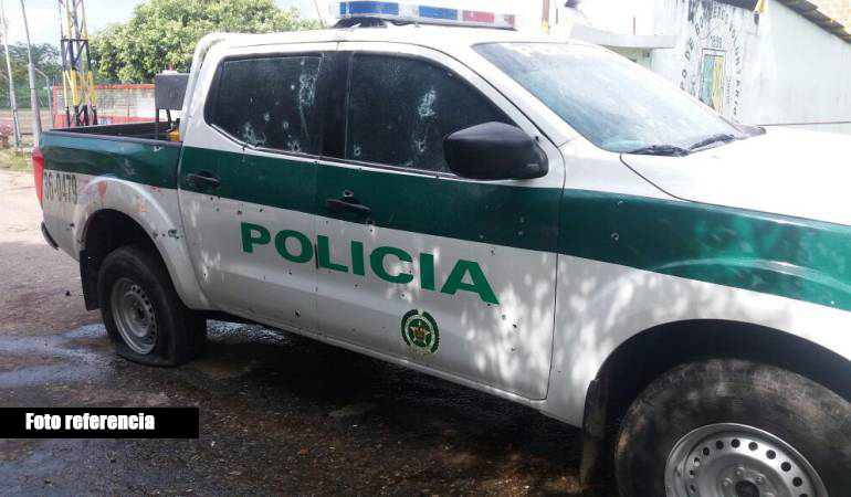 Hieren a dos policía tras atentado en el municipio de Tame