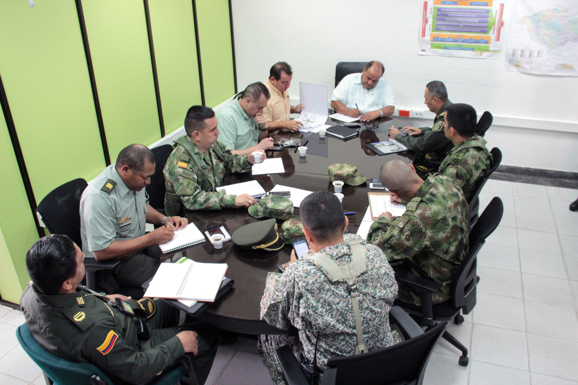 Consejo extraordinario de seguridad se realizó en Arauca