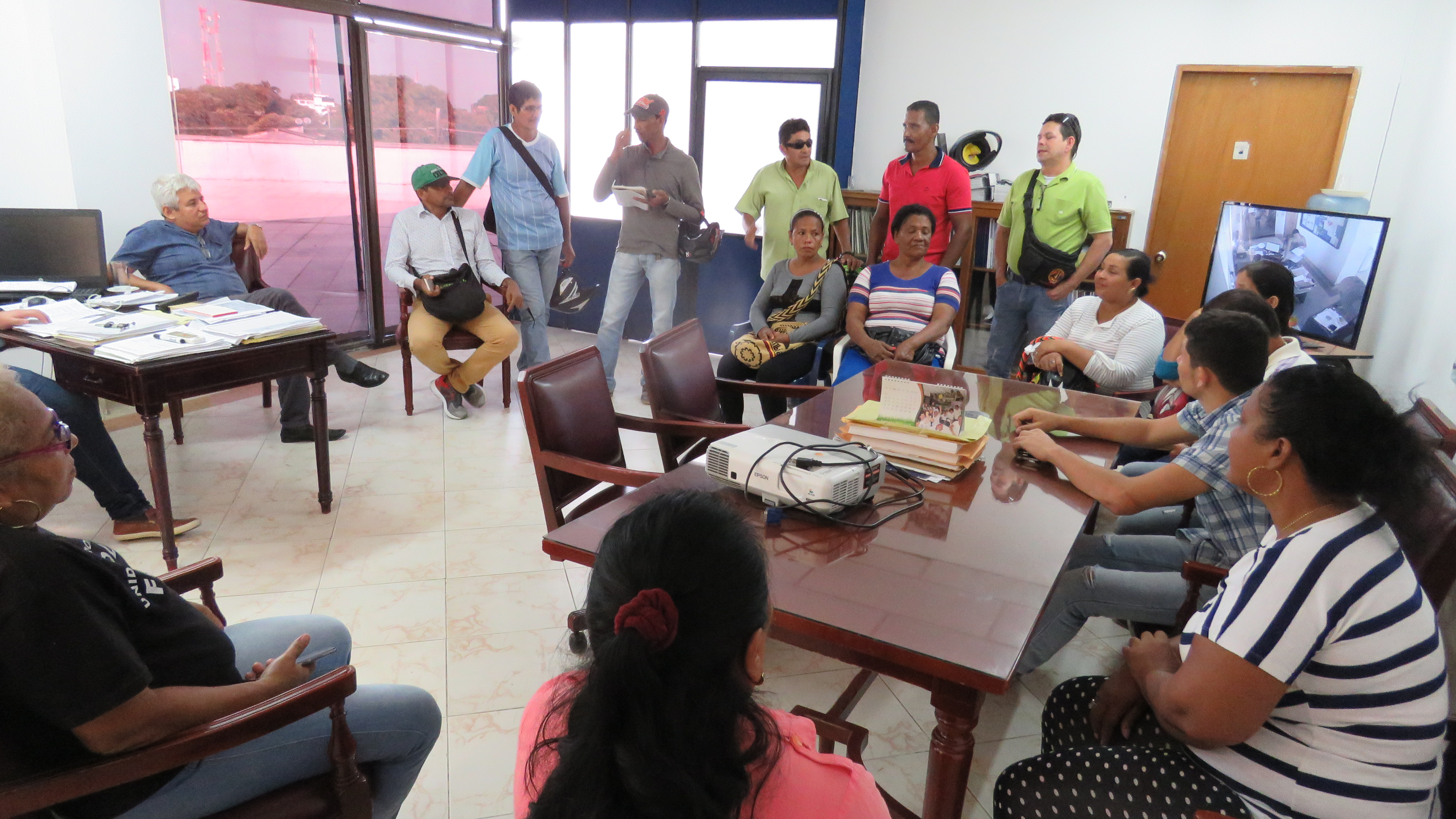 Emserpa se reunió con habitantes del barrio 12 de Octubre