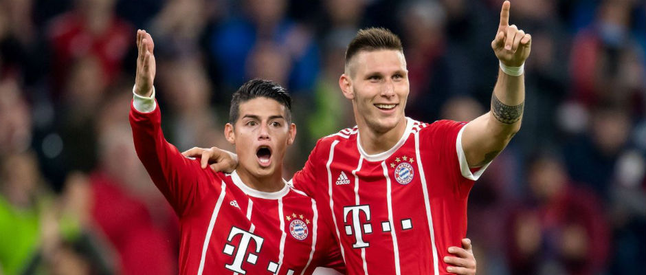 James, nominado a mejor jugador de la semana en la Champions League