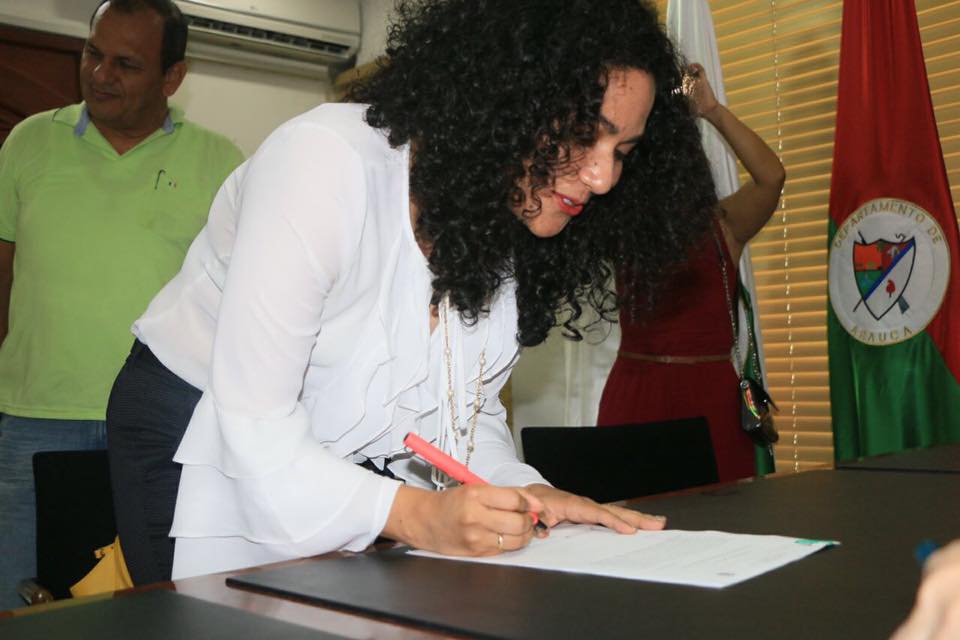 Se posesionó en provisionalidad Yenitza López como nueva magistrada del Tribunal Administrativo de Arauca