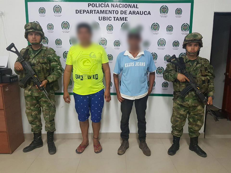 Fuerza pública incautó combustible de contrabando