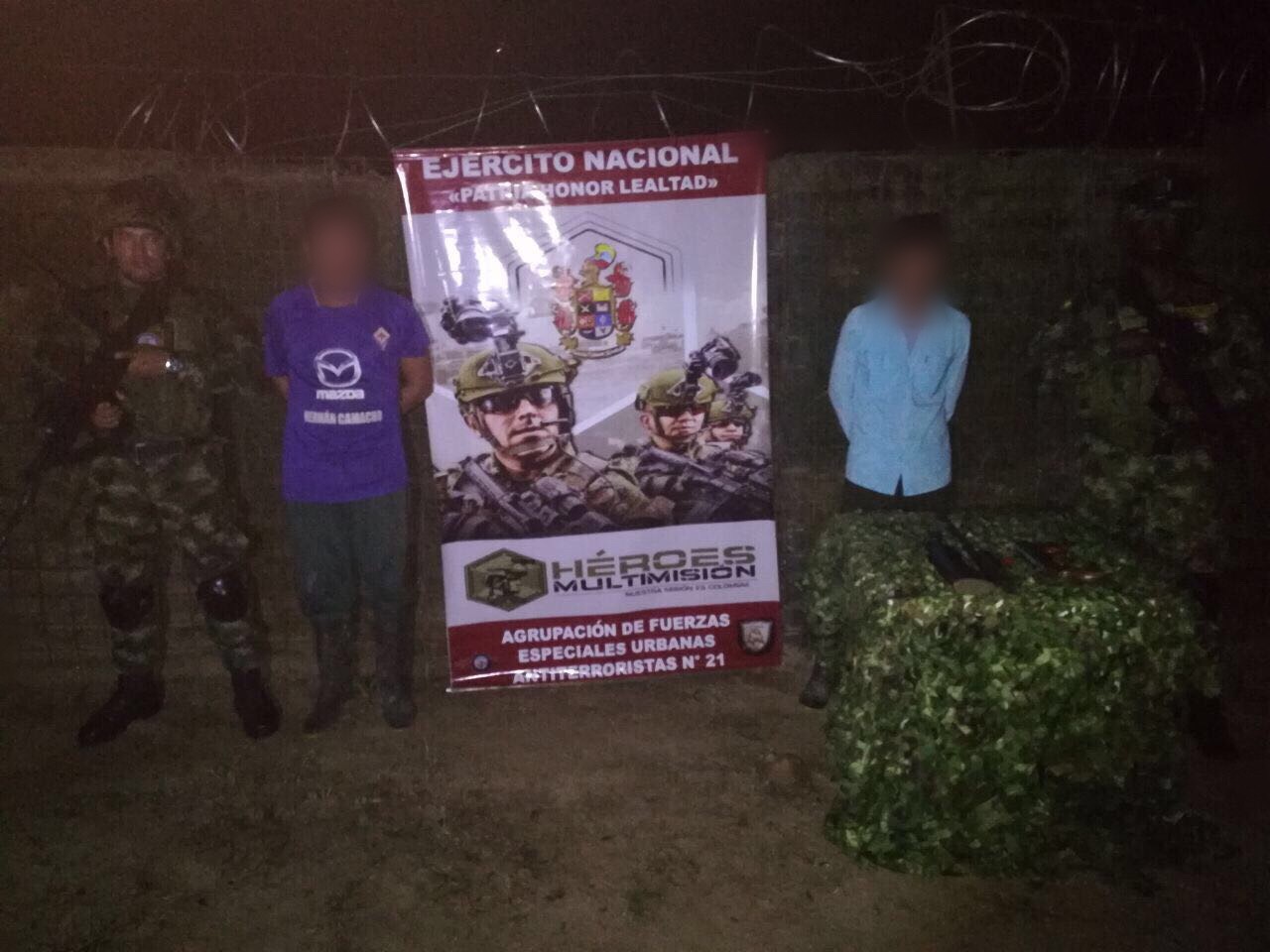 Capturados por delitos de fabricación, tráfico y porte ilegal de armas