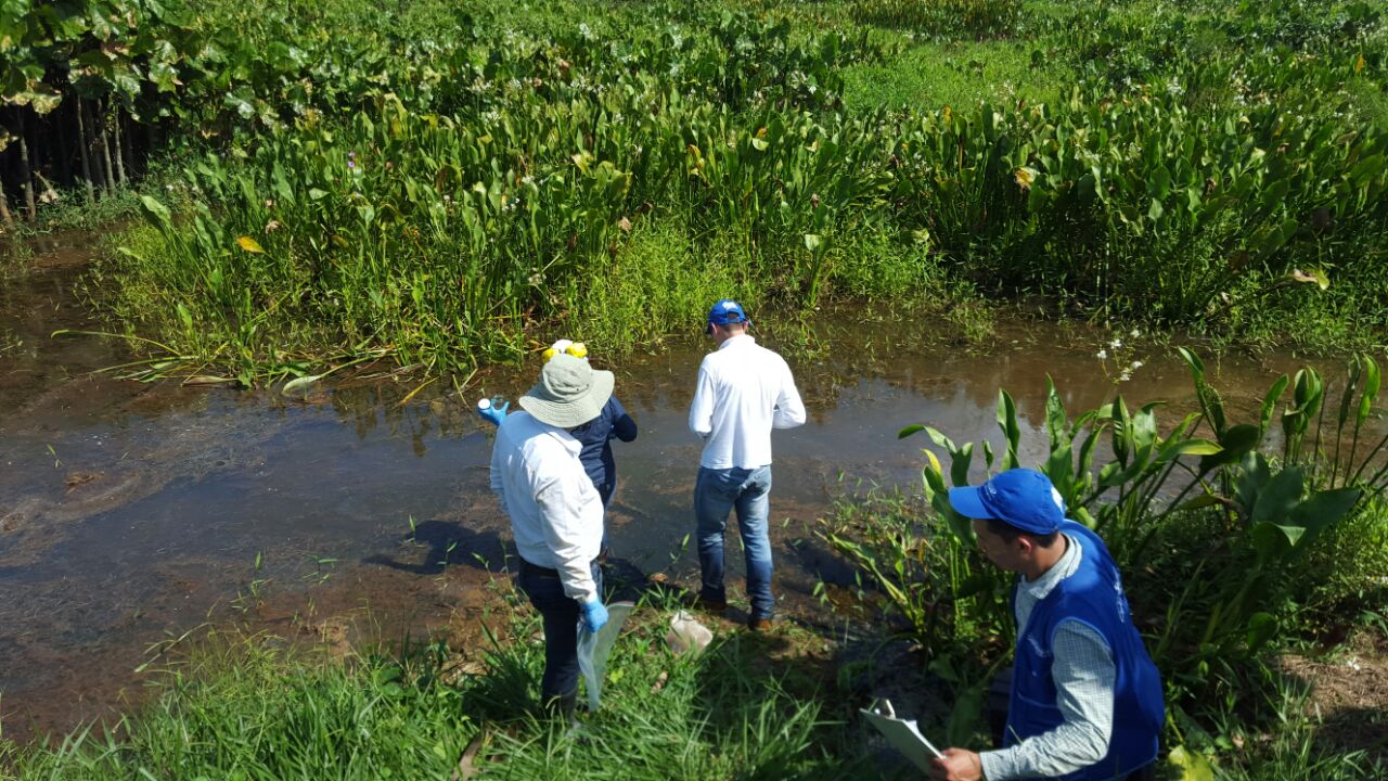 Corporinoquia supervisa actividades en el estero de El Lipa