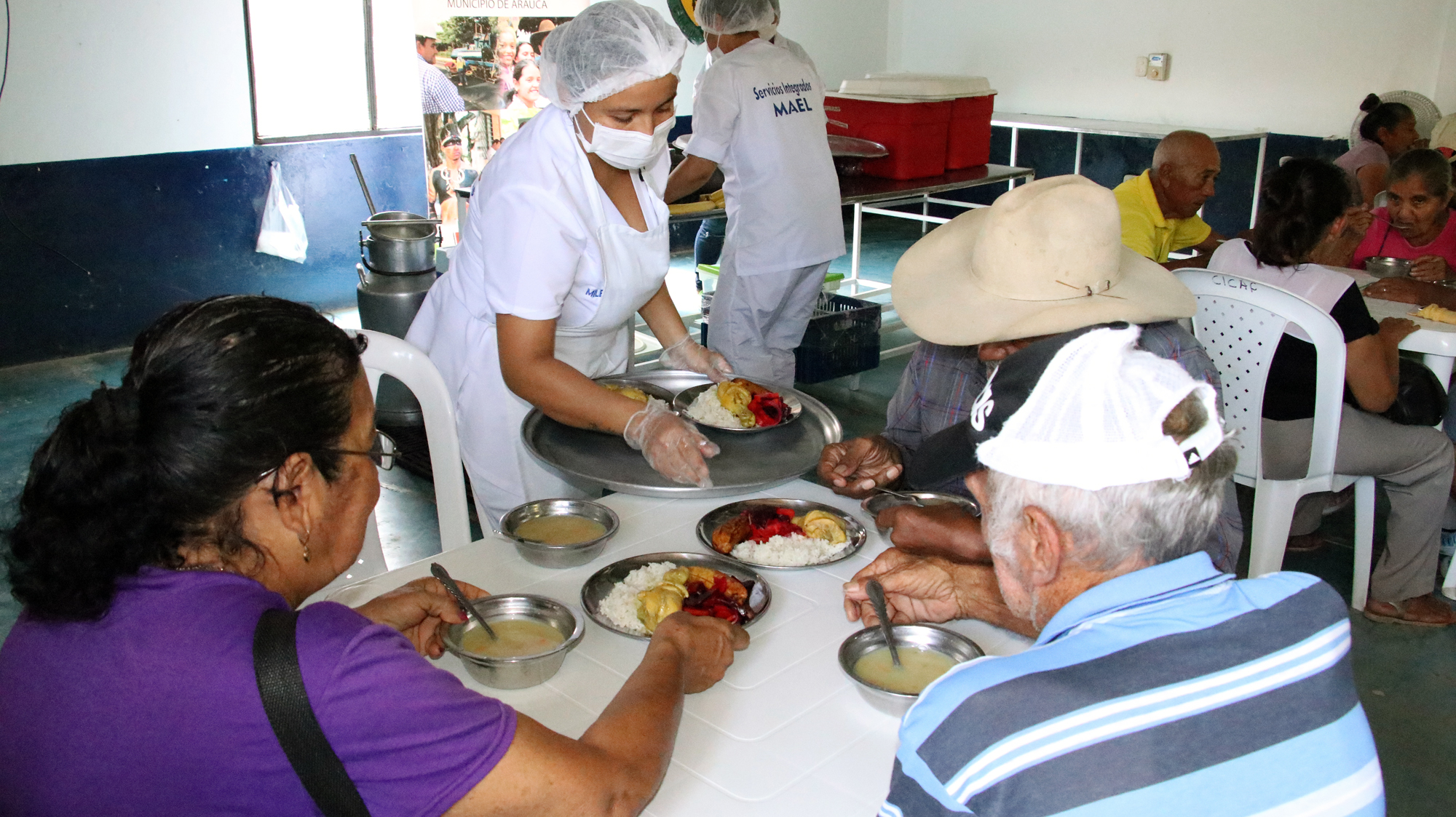 Alcaldía de Arauca tiene a disposición comedores para adultos mayores