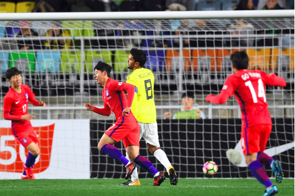 Colombia no mostró su mejor cara y cayó con Corea en Suwon