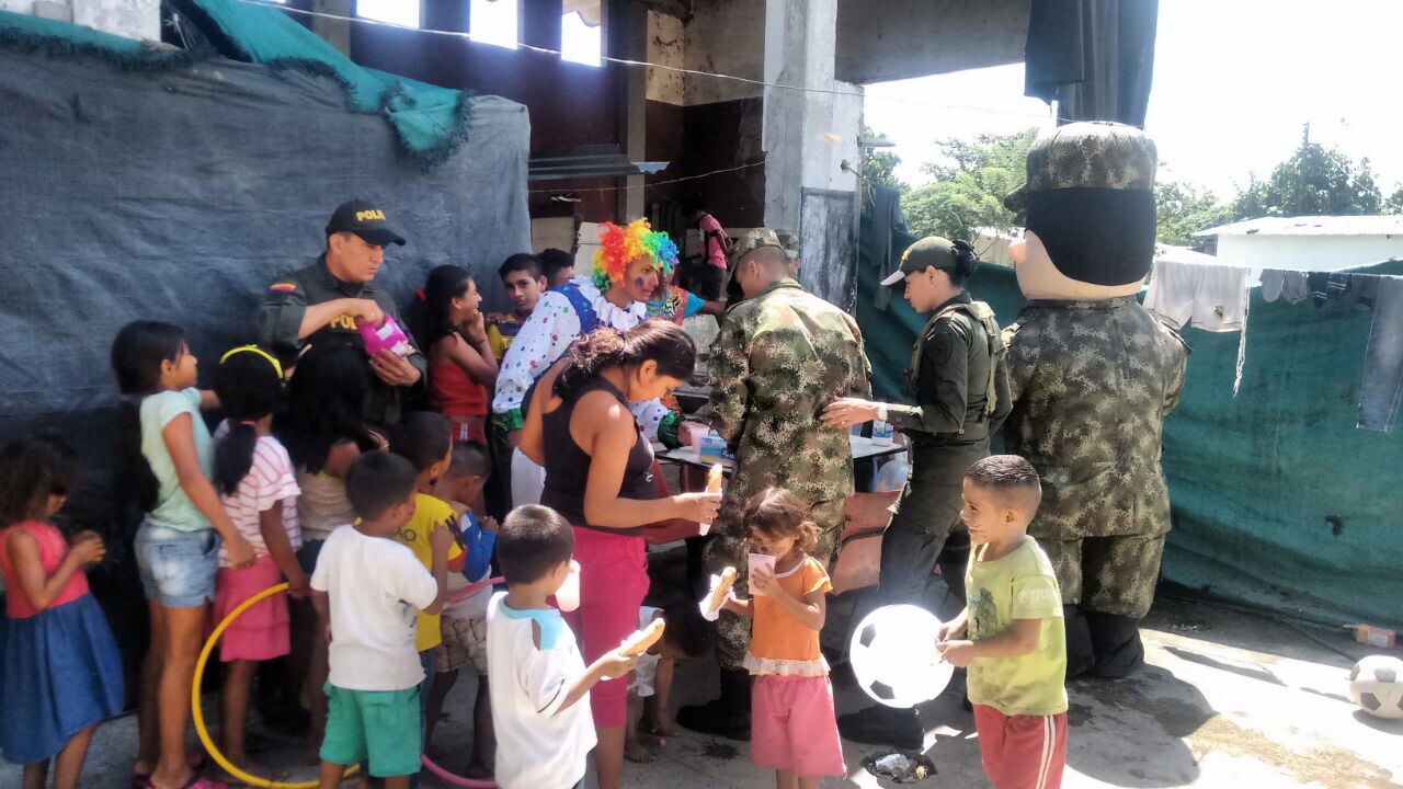 Ejército Nacional benefició a comunidad indígena de Fortul
