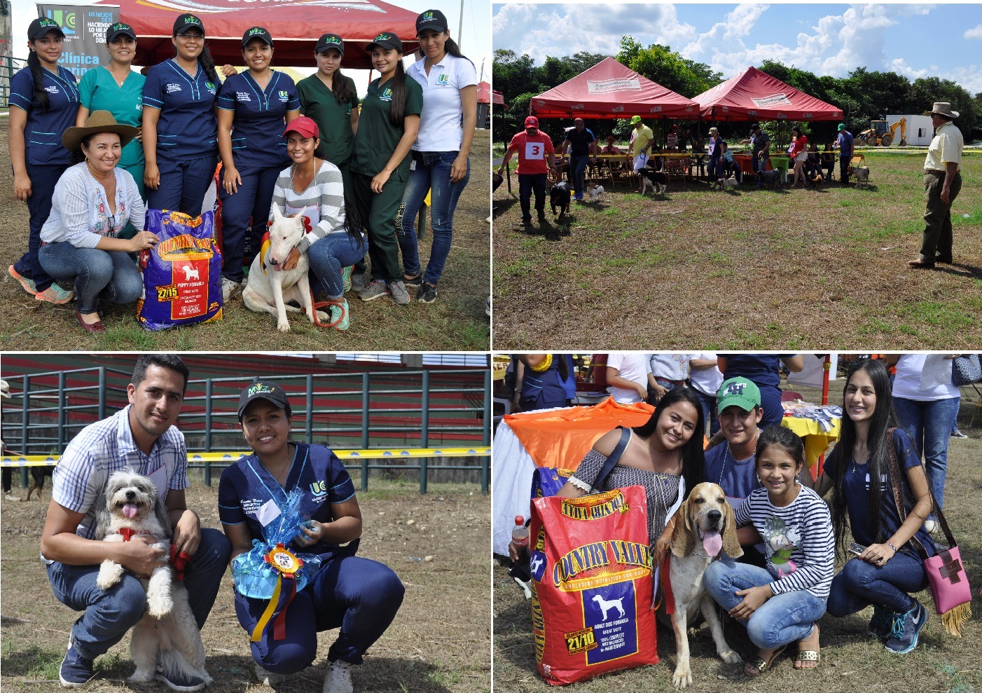 Niños y jóvenes disfrutaron de la exposición canina en Arauca