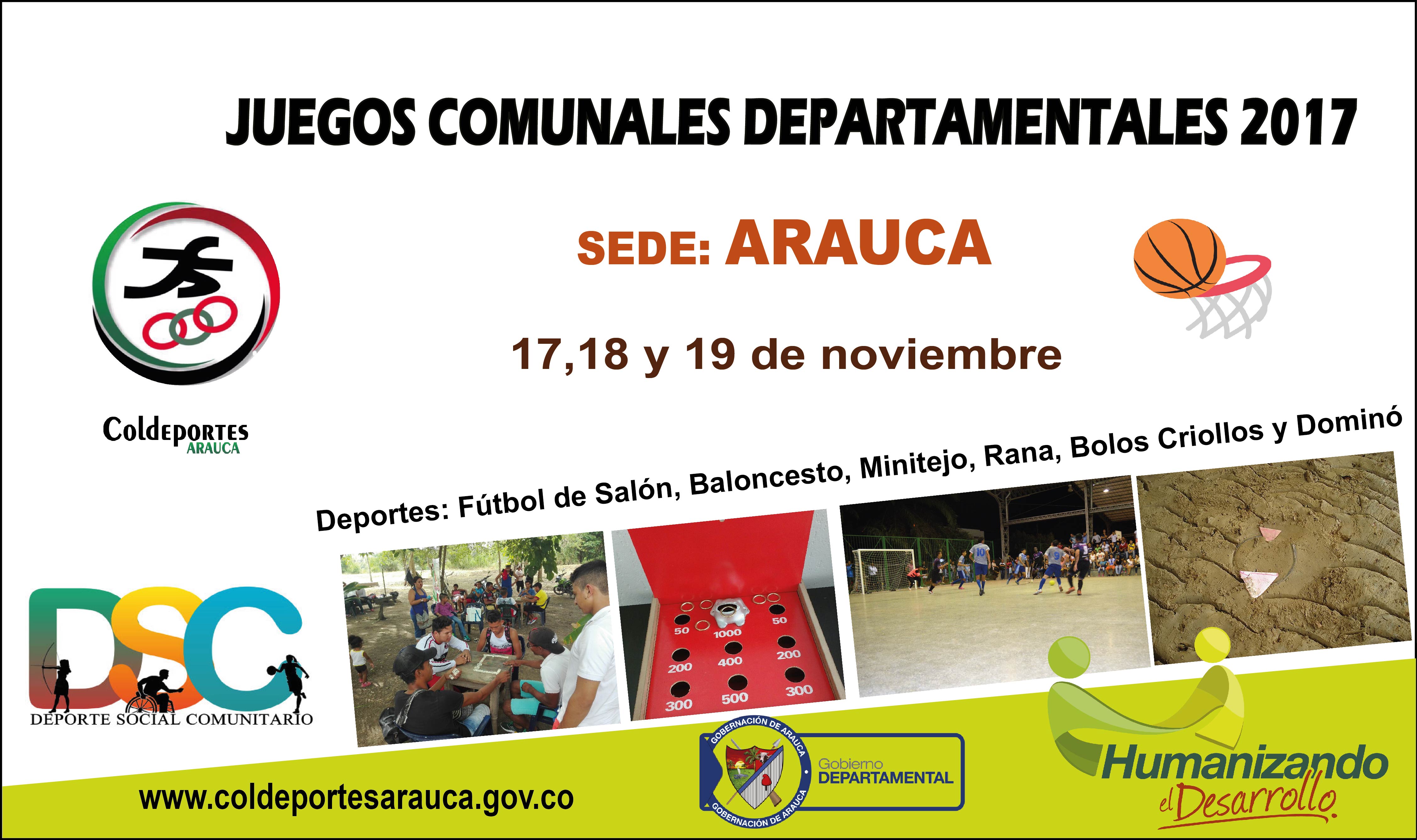 Este 17, 18 y 19 de noviembre llegan las 3ras olimpiadas comunales