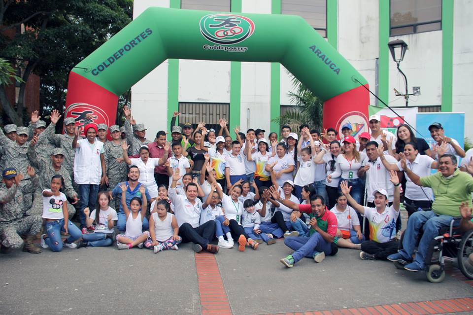 Fase municipal de las olimpiadas para población con discapacidad