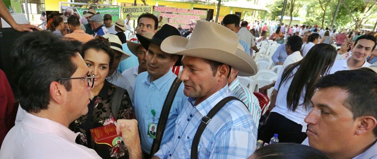 Con vacunación gratuita y compensaciones MinAgricultura apoya a ganaderos de Arauca