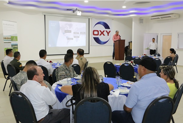 Oxy presentó su gestión en responsabilidad social