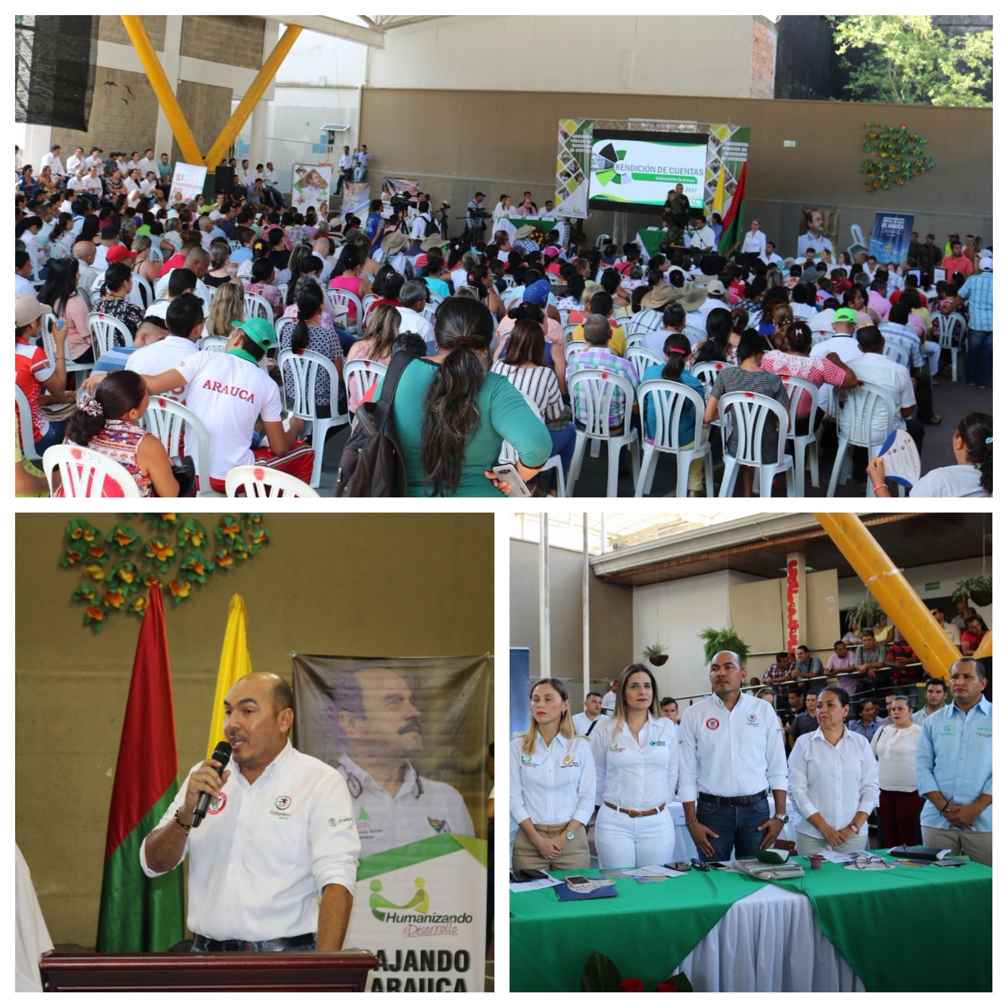 Coldeportes Arauca Rindió Cuentas de la Vigencia 2017