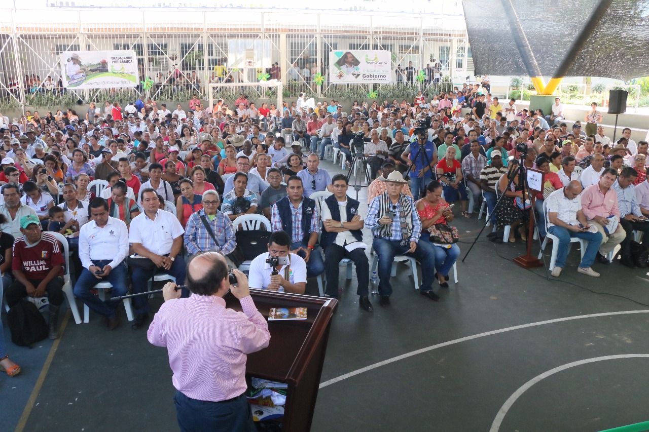 Gobernador de Arauca rindió cuentas de la vigencia 2017