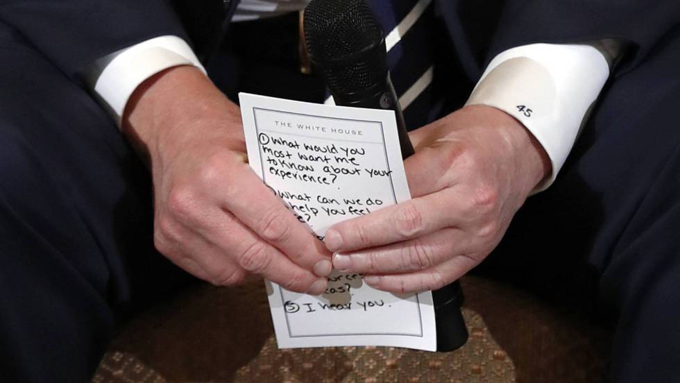 Trump apoya armar a los profesores para evitar matanzas en las escuelas