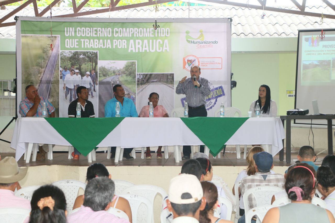 Gobernación de Arauca socializó proyectos que se adelantan en Arauca