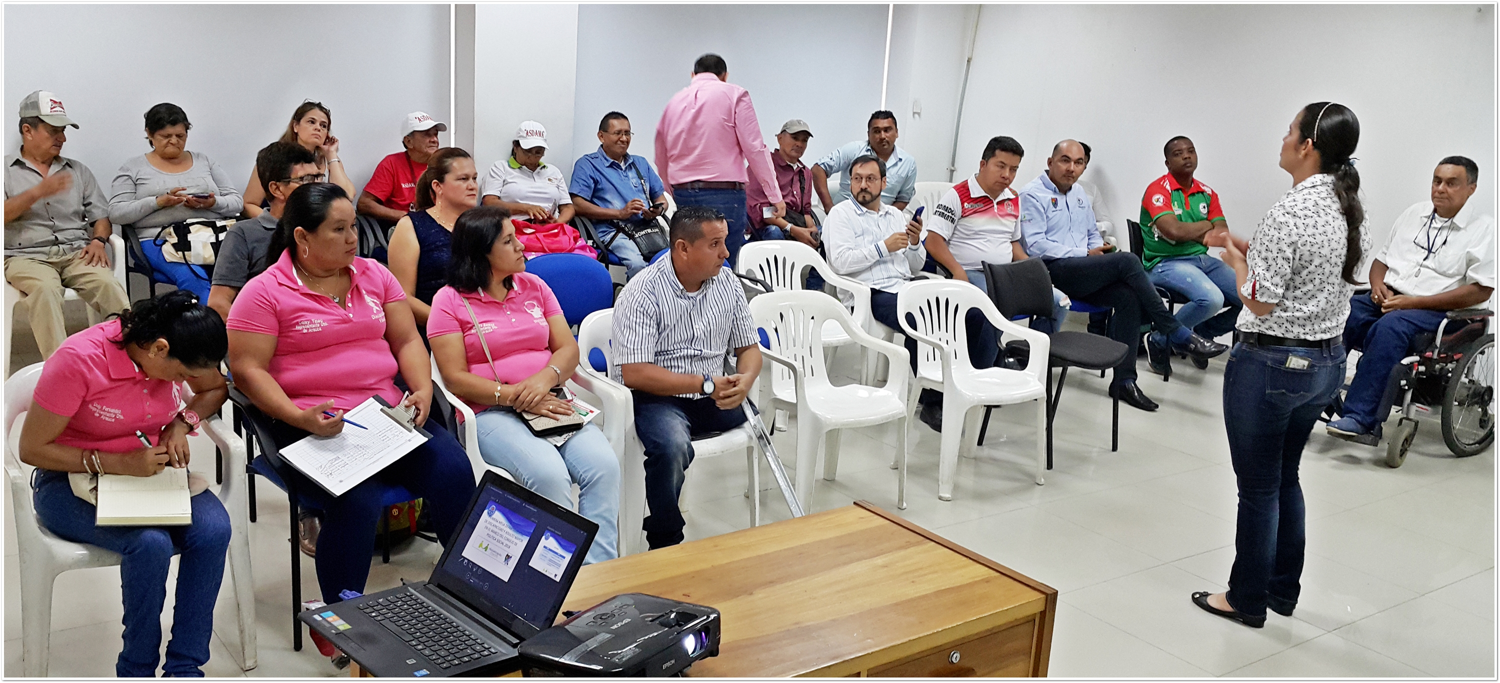 UAESA realiza la primera mesa departamental de discapacidad y adulto mayor