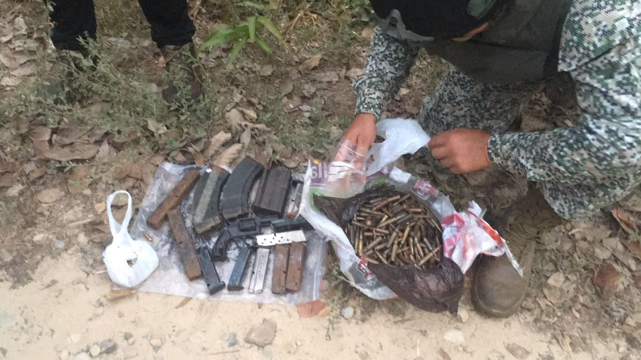 Incautado material de guerra del ELN en el municipio de Arauca