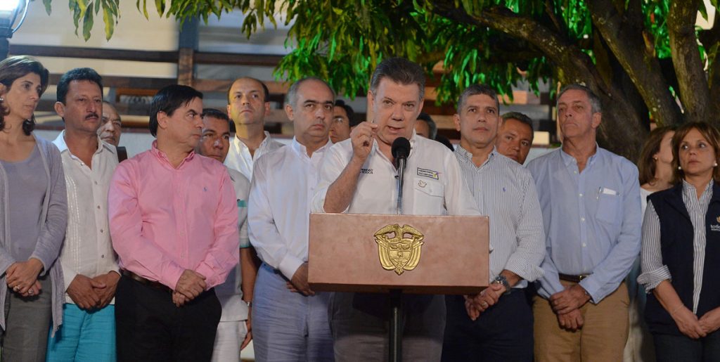 Santos anuncia las medidas que se tomarán en la zona de frontera