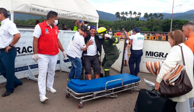 Enfermos procedentes de Venezuela reciben atención médica en Cúcuta