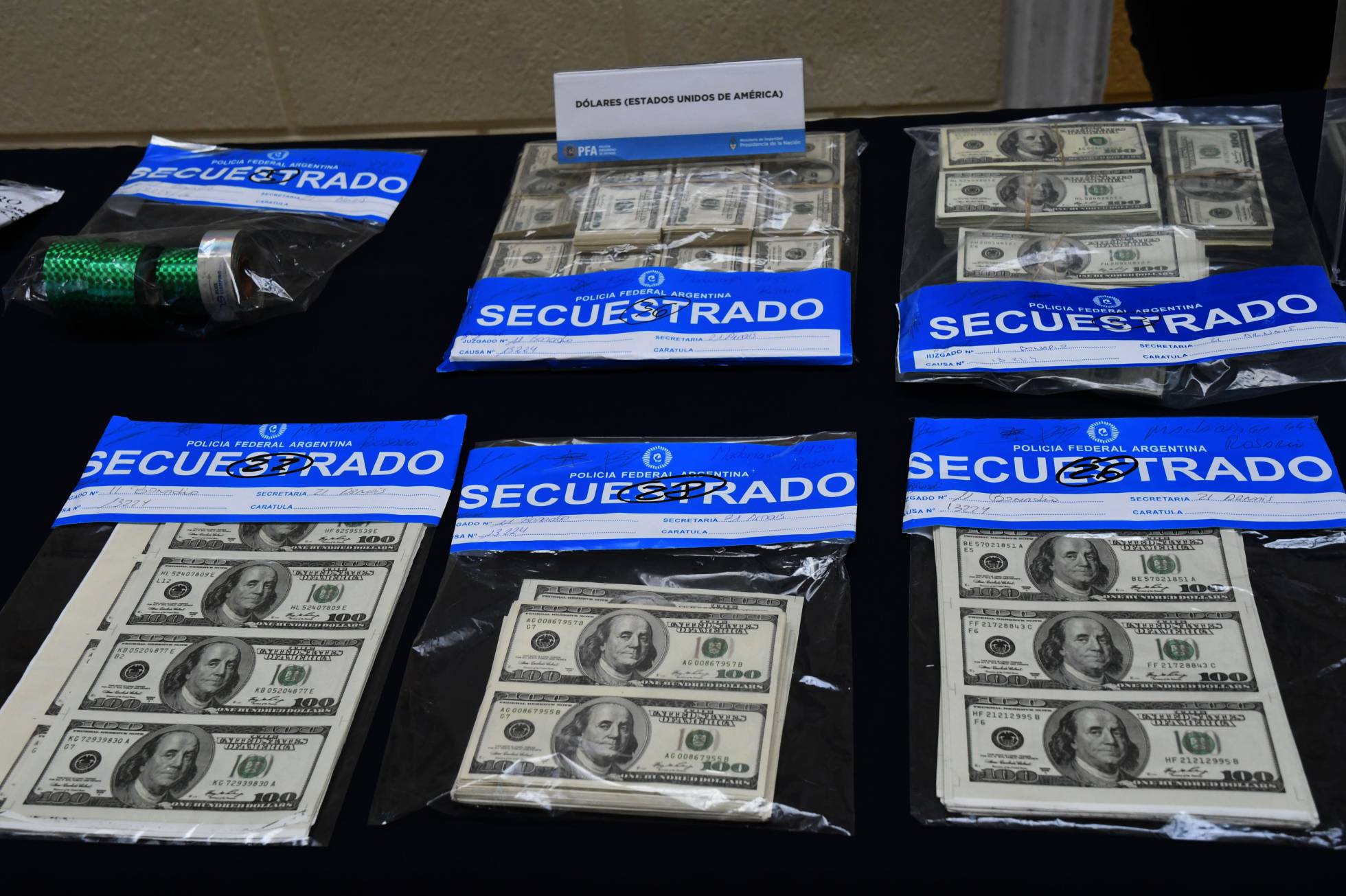 Cae la red de falsificadores de billetes más sofisticada de Argentina