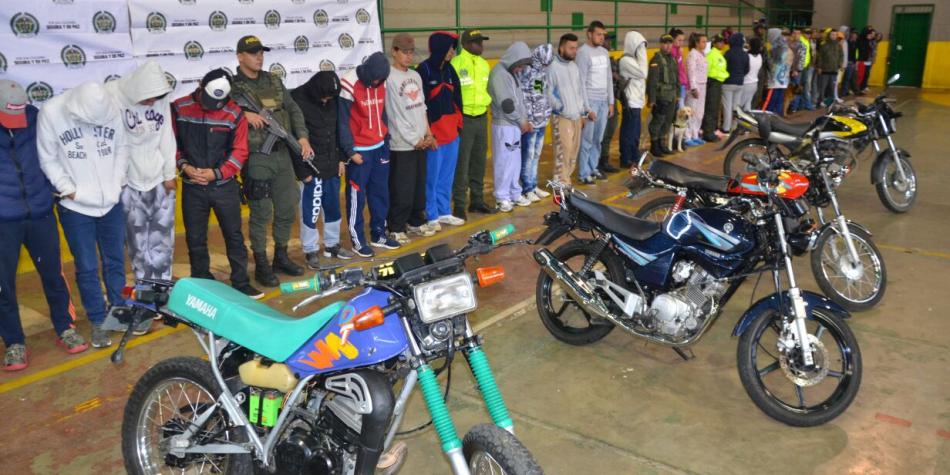 Caen 61 personas acusadas de tráfico de droga en el Oriente antioqueño