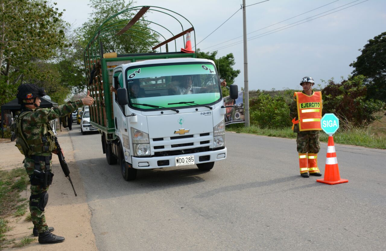 Ejército Nacional garantizó seguridad en Arauca durante Semana Santa