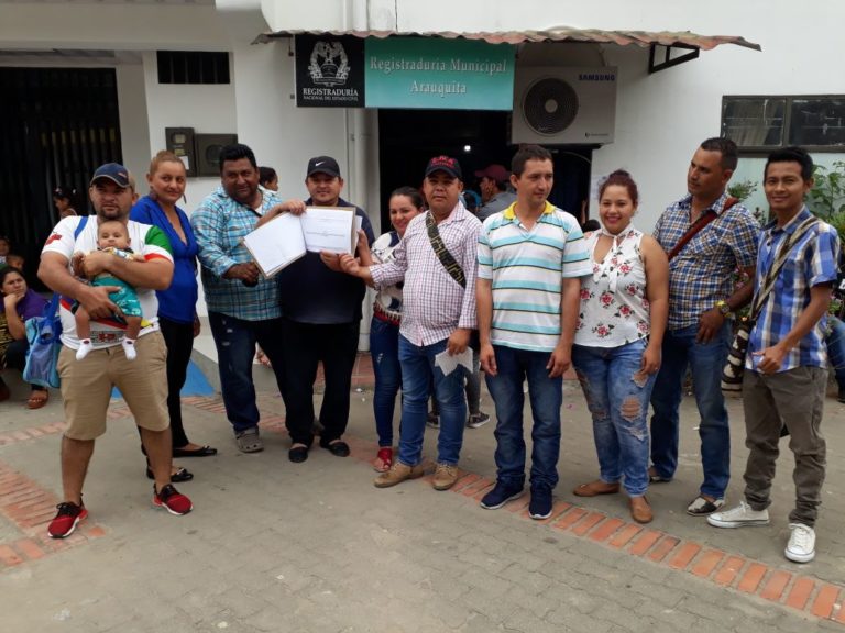 Registraduría reconoce comité y vocero de consulta popular en Arauquita