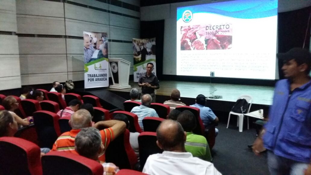 UAESA socializó temas de conservación a expendedores de carne