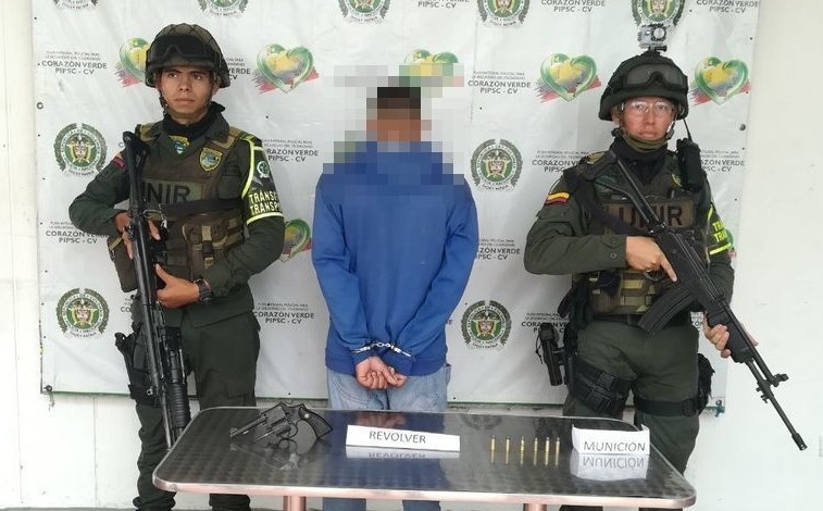 Hombre fue capturado por porte ilegal en el municipio de Saravena