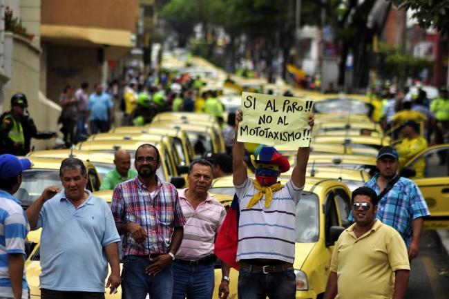 Gremio taxista de Bucaramanga anuncia paro general e indefinido para el 5 de junio