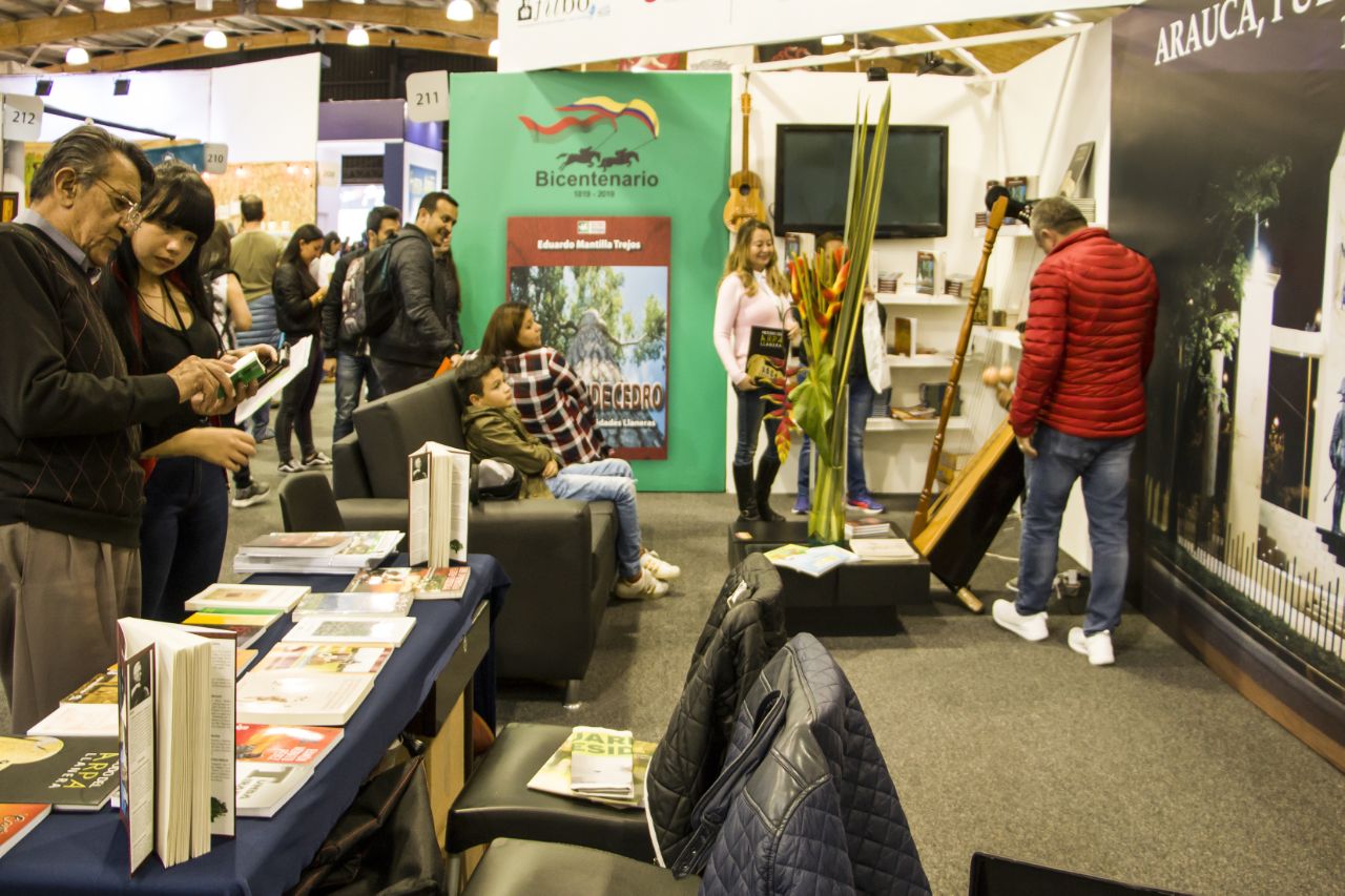 Arauca hace presencia en la Feria Internacional del Libro en Bogotá