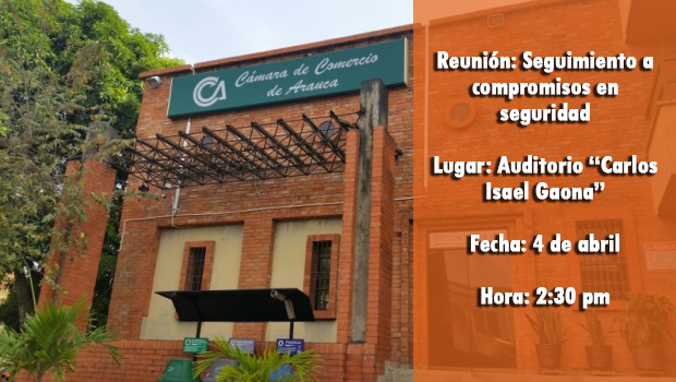 Comerciantes analizarán situación de seguridad con autoridades de la CCA