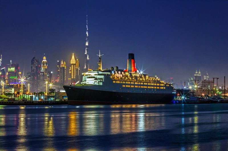 Famoso crucero se transforma en un hotel de cinco estrellas en Dubai
